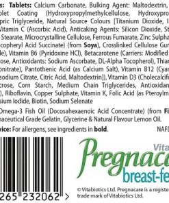 Vitabiotic Pregnacare Breast-Feeding After Pregnancy - 84 tablets