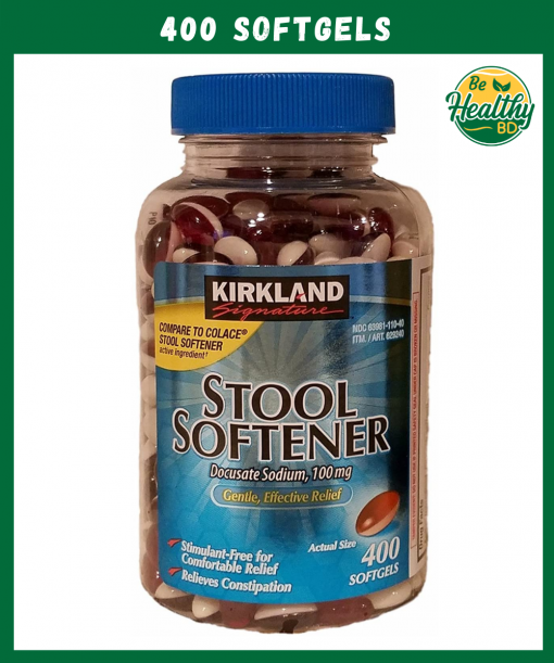 Kirkland Stool Softener (100 mg) – 400 softgels