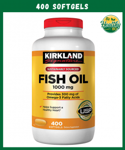Kirkland Fish Oil (1,000 mg) – 400 softgels