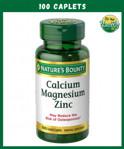 Nature’s Bounty Calcium Magnesium Zinc with Vitamin D3 – 100 caplets