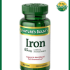 Nature’s Bounty Iron (65 mg) – 100 tablets