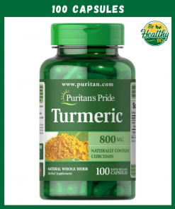 Puritan’s Pride Turmeric (800 mg) – 100 capsule