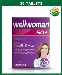 Vitabiotics Wellwoman 50 + – 30 tablets