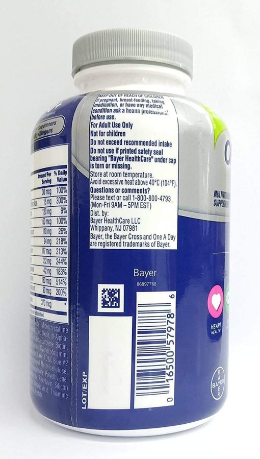 One A Day Men's 50 + Complete Multivitamin - 300 tablets