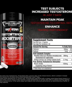 Six Star Testosterone Booster - 60 capsule