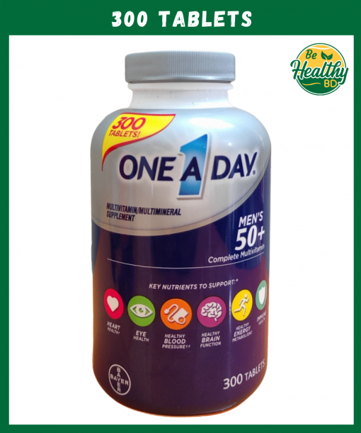One A Day Men’s 50 + Complete Multivitamin – 300 tablets