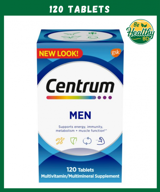 Centrum Multivitamin Men (New Look) – 120 tablets