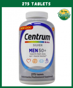 Centrum Silver Multivitamin Men 50+ (New Look) – 275 tablets