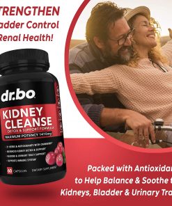 dr.bo Kidney Cleanse Detox & Support Formula - 60 capsules