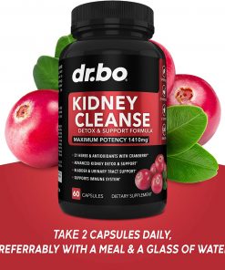 dr.bo Kidney Cleanse Detox & Support Formula - 60 capsules