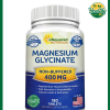ASquared Nutrition Magnesium Glycinate Non-Buffered (400 mg) – 180 tablets