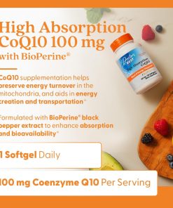 Doctor's Best CoQ10 with Bioperine (100 mg) - 120 veggie caps