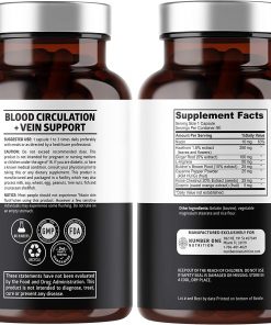 Number One Nutrition Blood Circulation with Hawthorn and Ginger Root - 90 capsules