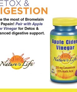 Nature's Life Bromelain & Papain - 100 vegetarian capsules