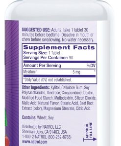 Natrol Melatonin (5 mg) Fast Dissolve - 90 tablets