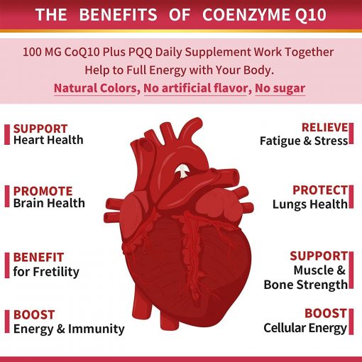 Zebora CoQ10 (100 mg) - 120 softgels
