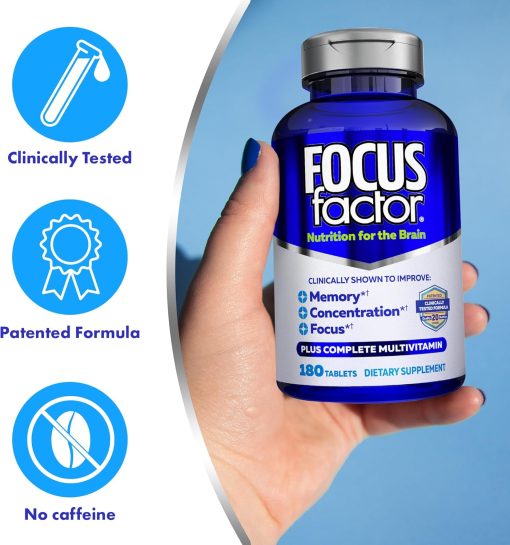 Focus Factor Nutrition For The Brain - 180 tablets