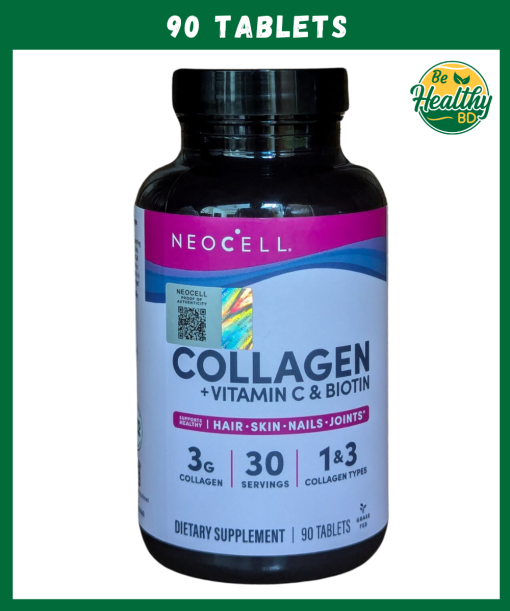 Neocell Super Collagen + Vitamin C & Biotin - 90 tablets