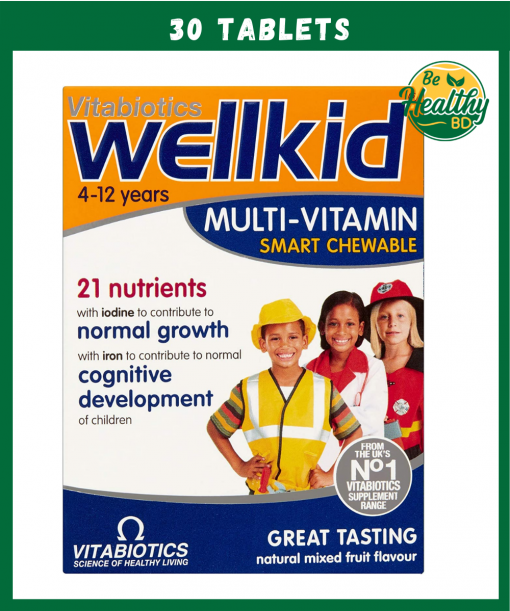 Vitabiotics Wellkid Multivitamin - 30 tablets