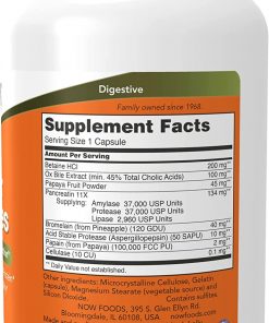 Now Super Enzymes - 180 tablets
