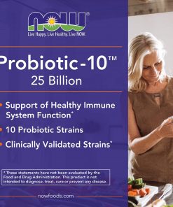Now Probiotic-10 25 Billion - 50 capsules