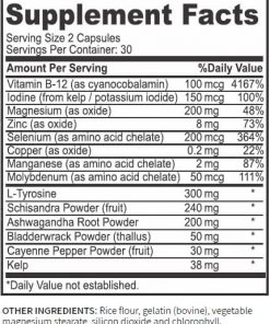 Research Labs Thyroid Support Energy Metabolism Focus - 60 capsules