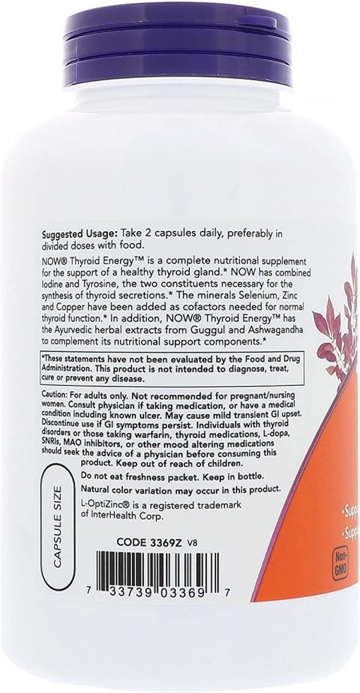 Now Thyroid Energy - 180 capsules