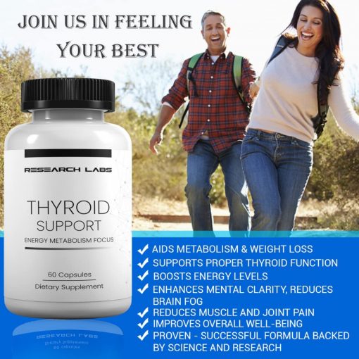 Research Labs Thyroid Support Energy Metabolism Focus - 60 capsules