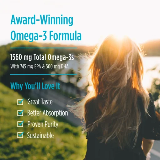 Nordic Naturals Omega - 3 (1,560 mg) - 237 ml