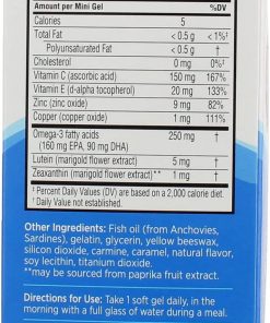 Bausch + Lomb Ocuvite Adult 50+ - 90 mini softgels