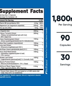 Nutricost Testosterone Complex (1,800 mg) - 90 capsules