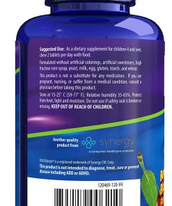 Focus Factor Kids Extra Strength Berry Blast Flavor - 120 Chewable tablets
