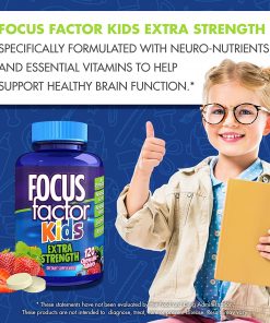 Focus Factor Kids Extra Strength Berry Blast Flavor - 120 Chewable tablets