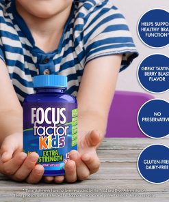 Focus Factor Kids Extra Strength Berry Blast Flavor - 120 Chewable tablets
