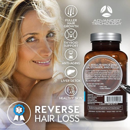 Advanced Trichology Foli Growth Ultimate Hair Nutraceutical - 90 vegetable capsules