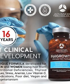 Advanced Trichology Foli Growth Ultimate Hair Nutraceutical - 90 vegetable capsules