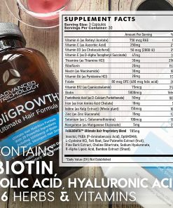 Advanced Trichology Foli Growth Ultimate Hair Nutraceutical - 90 vegetable capsules
