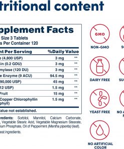 American Health Chewable Super Papaya Enzyme Plus - 360 tablets