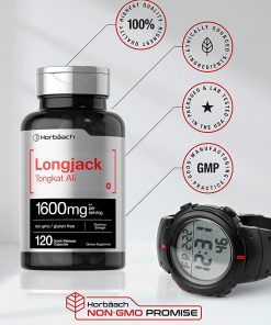 Horbaach Longjack Tongkat Ali (1,600 mg) - 120 capsules