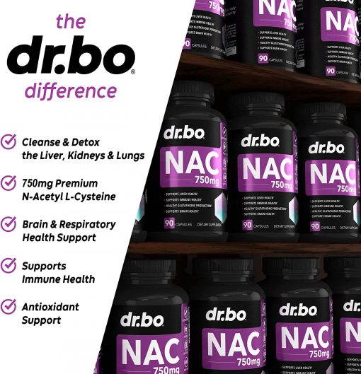 dr.bo NAC (750 mg) - 90 capsules
