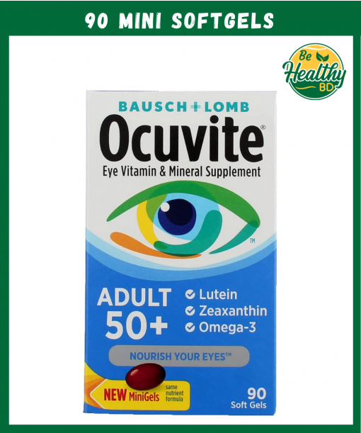 Bausch + Lomb Ocuvite Adult 50+ - 90 mini softgels