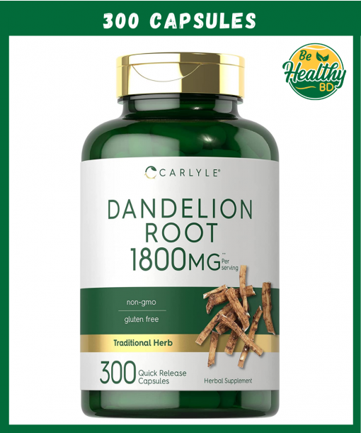 Carlyle Dandelion Root (1,800 mg) - 300 capsules