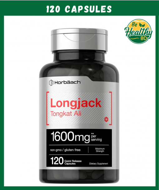 Horbaach Longjack Tongkat Ali (1,600 mg) - 120 capsules