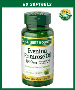 Nature's Bounty Evening Primrose Oil (1,000 mg) - 60 softgels