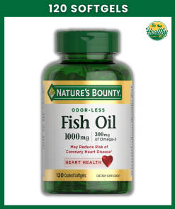 Nature's Bounty Odor-less Fish Oil (1,000 mg) - 120 softgels