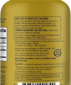 Qunol Extra Strength Ubiquinol (200 mg) - 60 softgels