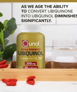 Qunol Extra Strength Ubiquinol (200 mg) - 60 softgels