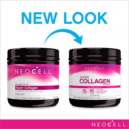 Neocell Super Collagen Unflavored Powder - 400 gram