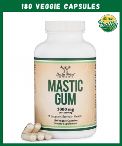Double Wood Supplements Mastic Gum (1,000 mg) - 180 veggie capsules