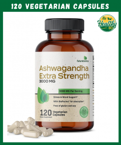 Futurebotics Ashwagandha Extra Strength (3,000 mg) - 120 vegetarian capsules
